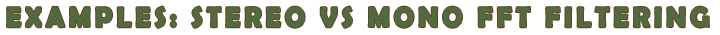FFT examples